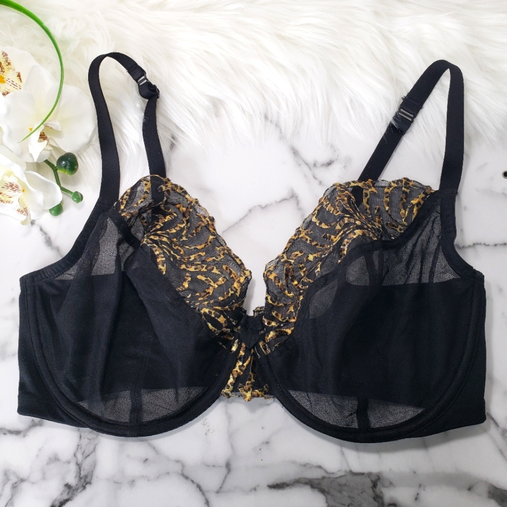 Cacique Bra 38DDD Underwire Full Coverage